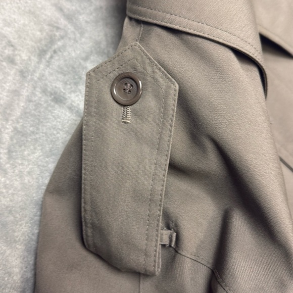 Oleg Cassini Signature Collection Vintage 80s Trench Coat - Size 46 Regular - Picture 7 of 16